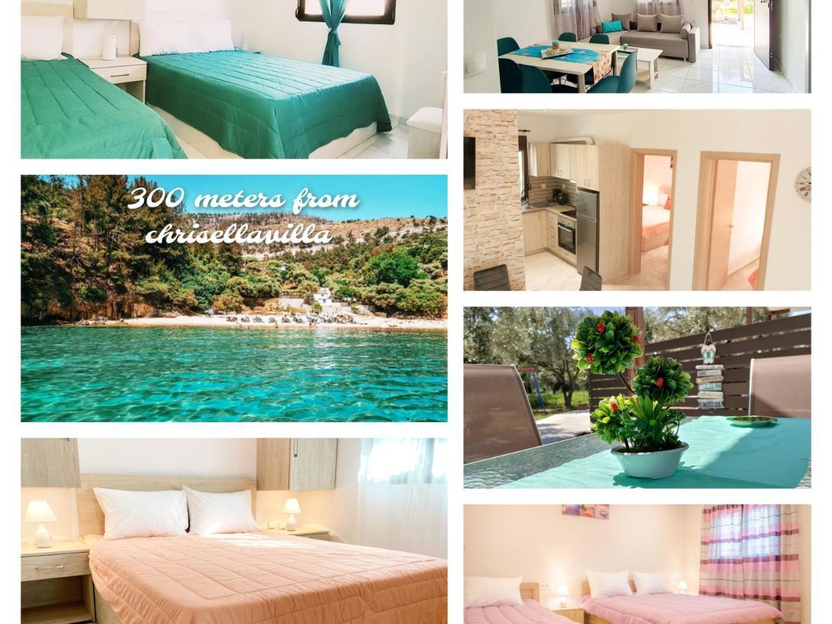 Chrisella Villa Skala Rachoni  Ngoại thất bức ảnh