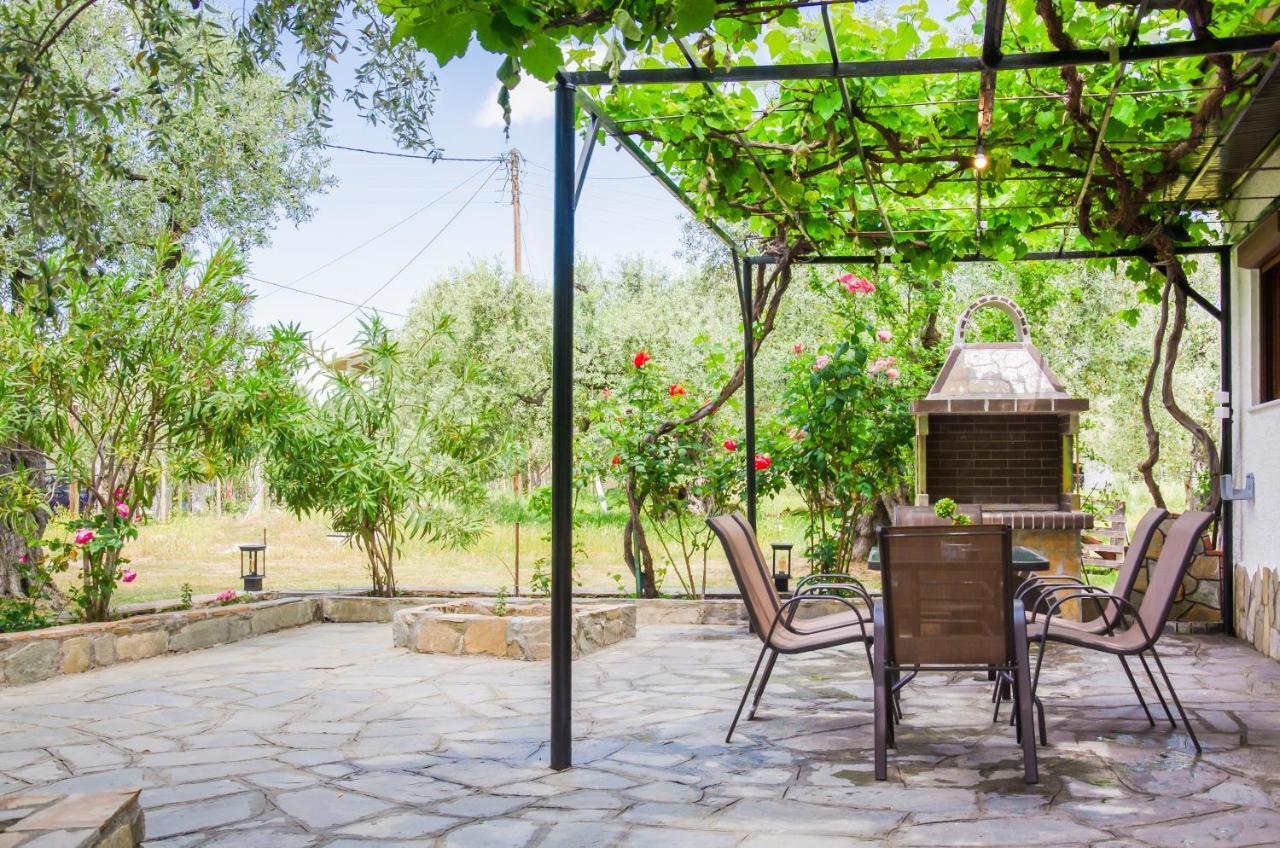 Chrisella Villa Skala Rachoni  Ngoại thất bức ảnh